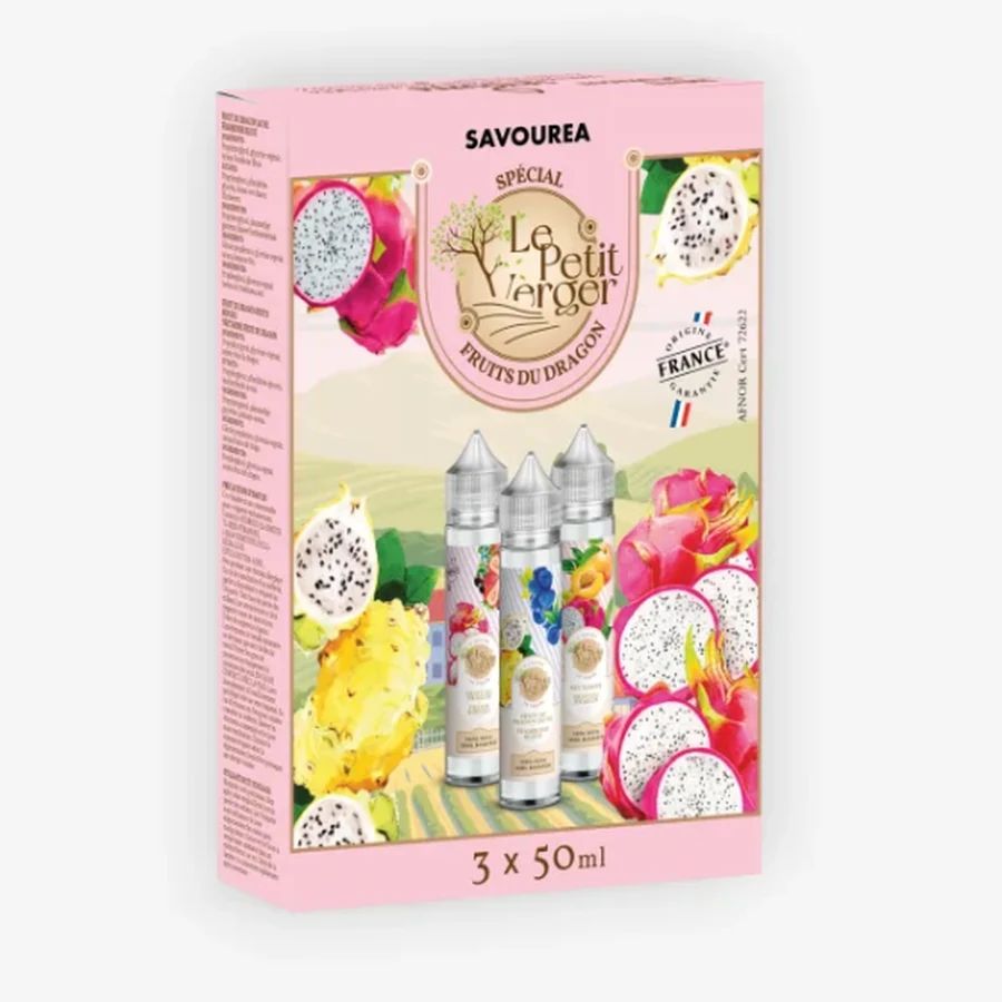 E-liquide Pack Spécial Fruit Du Dragon 3x50 mL - Le Petit Verger