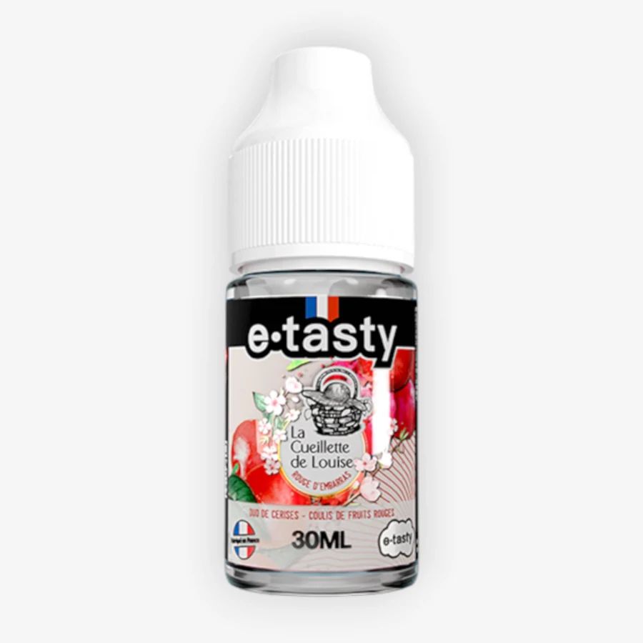 Concentré Rouge D'Embarras 30 mL - La Cueillette de Louise E.Tasty — E.Tasty - La Cueillette de Louise Arômes DIY