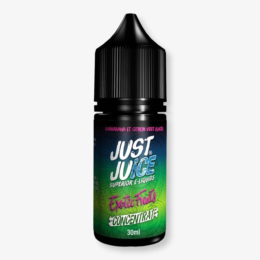 Concentré Guanabana Citron Vert Glacé 30 mL - Exotic Fruits Just Juice — Just Juice - Arômes DIY