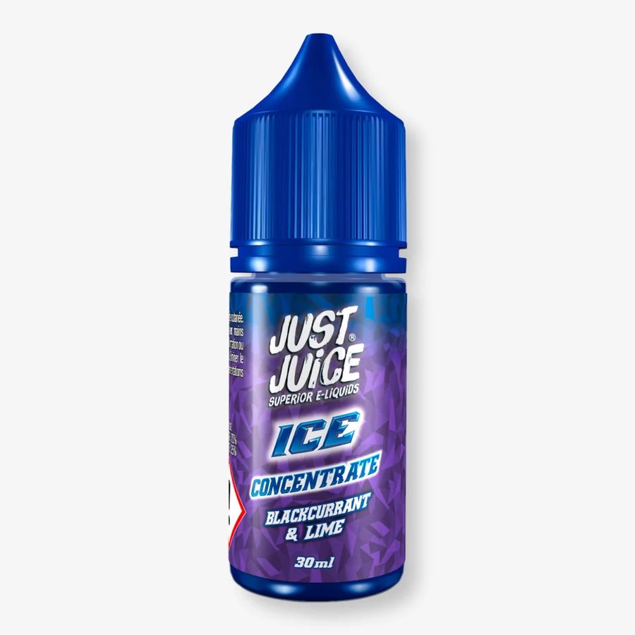 Concentré Blackcurrant Lime 30 mL - Ice Just Juice — Just Juice - Arômes DIY