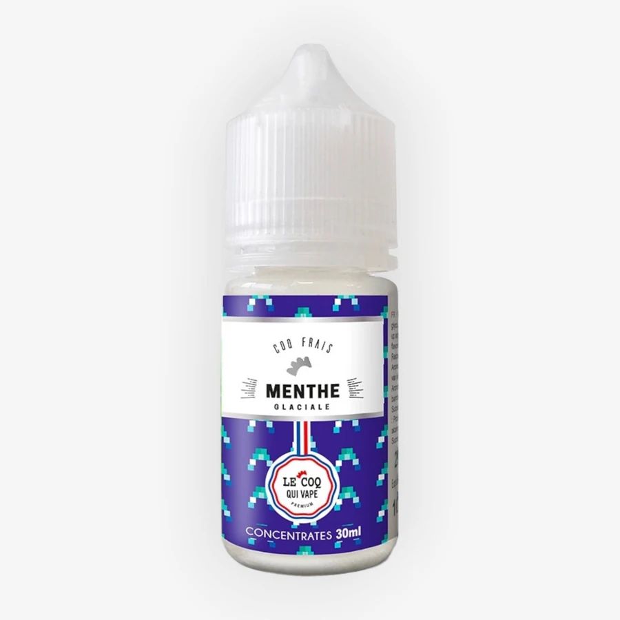 Concentré Menthe Glaciale 30 mL - Le Coq Qui Vape