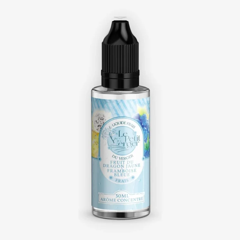 Concentré Fruit Du Dragon Jaune Framboise Bleue Frais 30 mL - Le Petit Verger