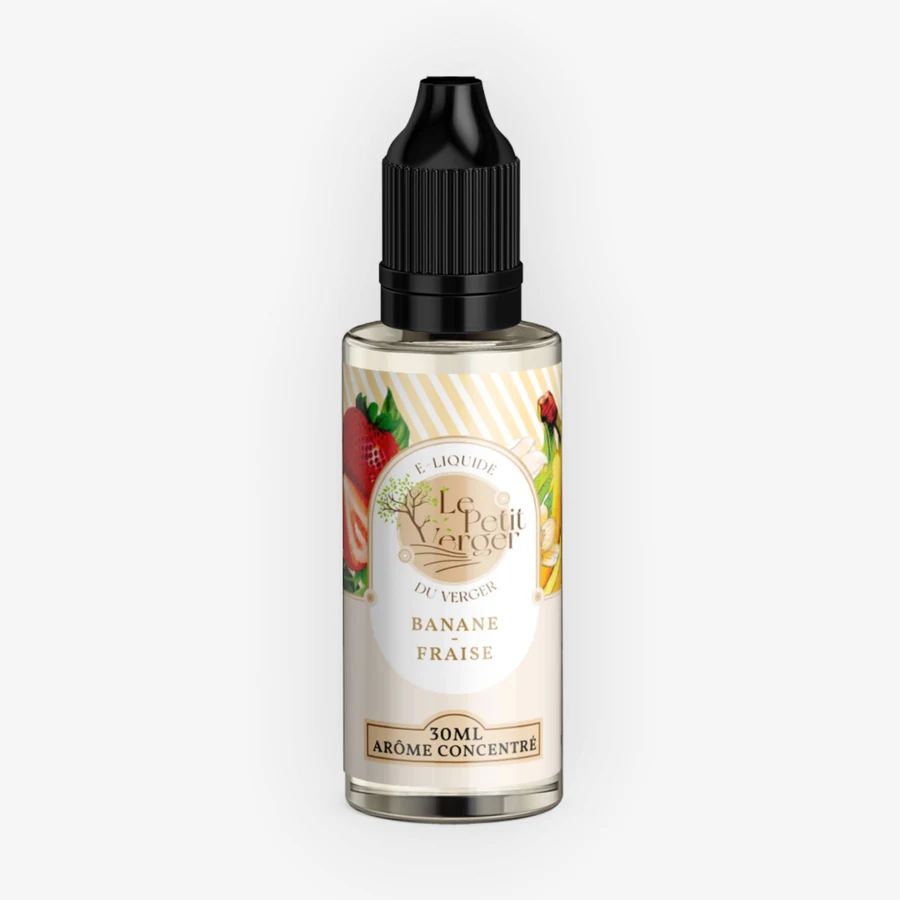Concentré Banane Fraise 30 mL - Le Petit Verger — Savourea - Le Petit Verger - Arômes DIY
