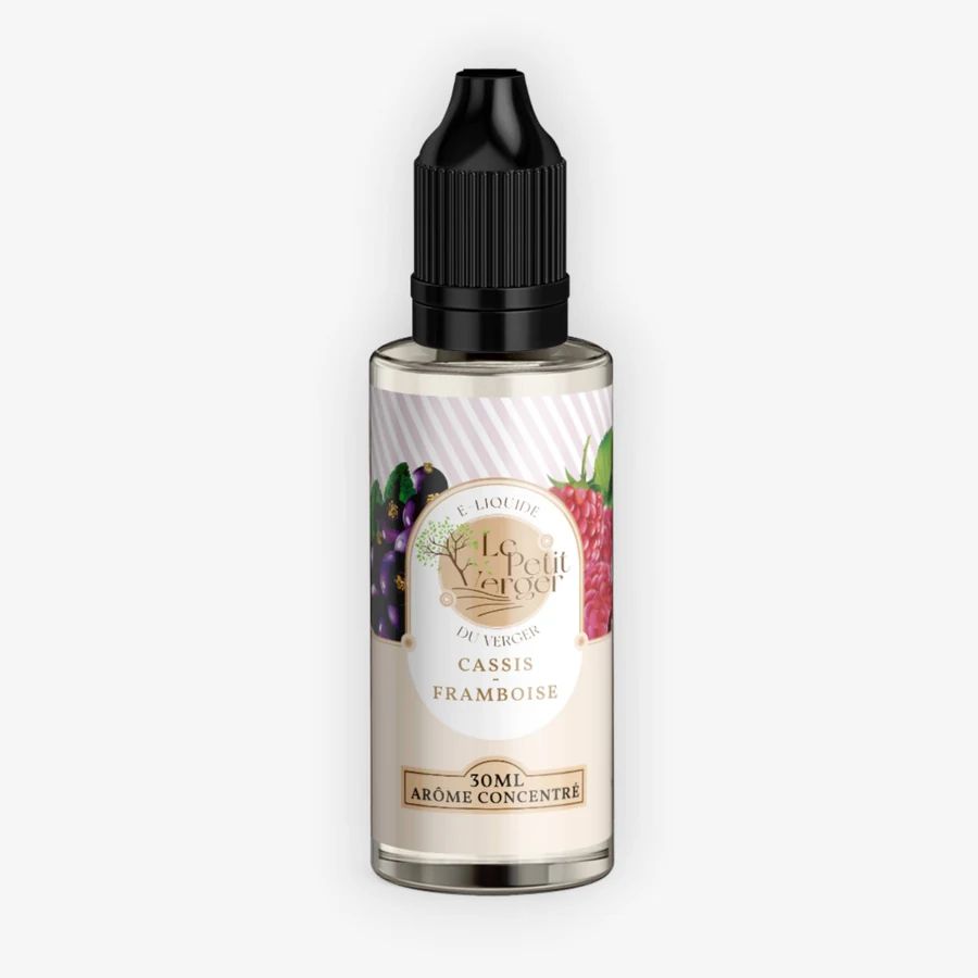 Concentré Cassis Framboise 30 mL - Le Petit Verger — Savourea - Le Petit Verger - Arômes DIY