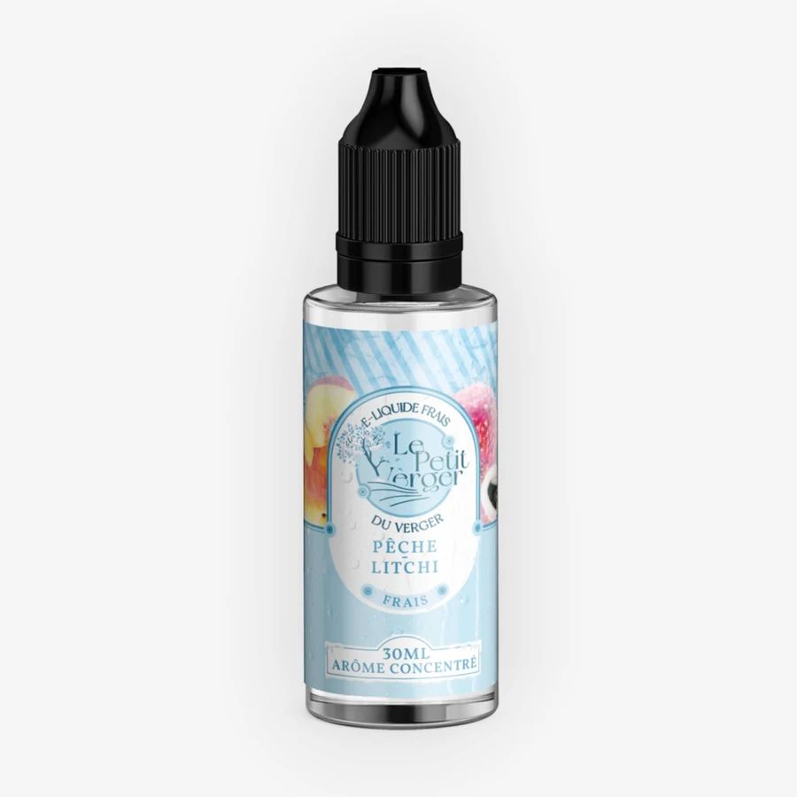 Concentré Pêche Litchi Frais 30 mL - Le Petit Verger
