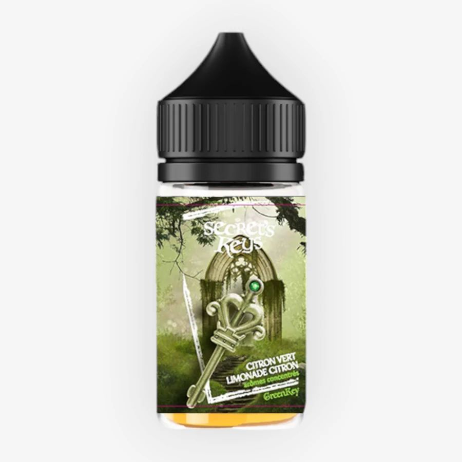 Concentré Green Key 30 mL - Secrets Keys — Secret's Keys - Arômes DIY