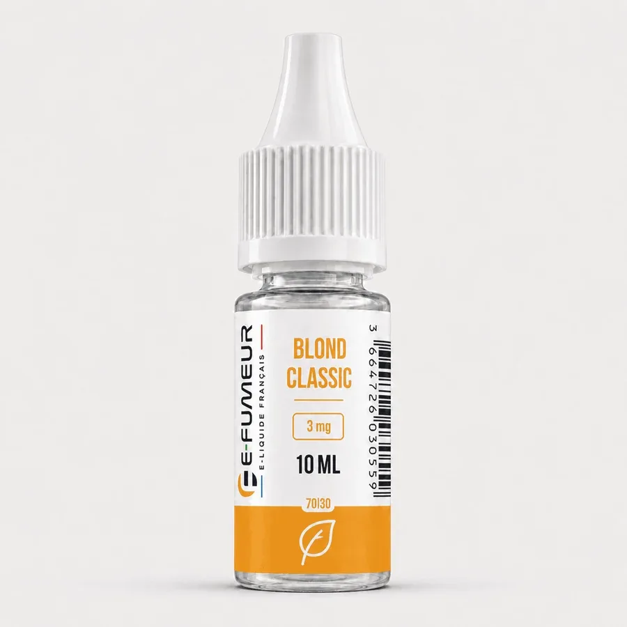 E-liquide Blond Classic 10 mL - Essentiels (E-Fumeur)