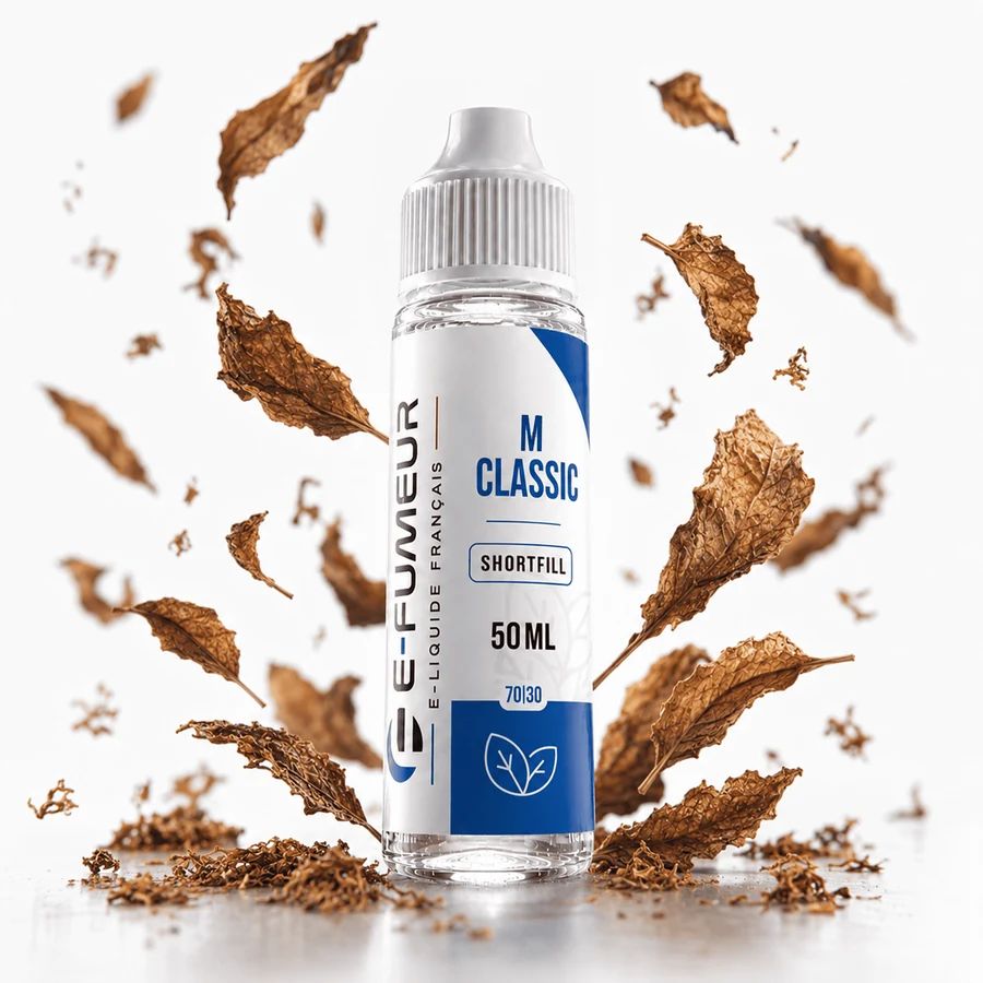 E-liquide M Classic 50 mL - Essentiels (E-Fumeur)