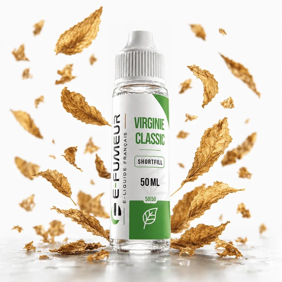 E-liquide Virginie Classic 50 mL - Essentiels (E-Fumeur)