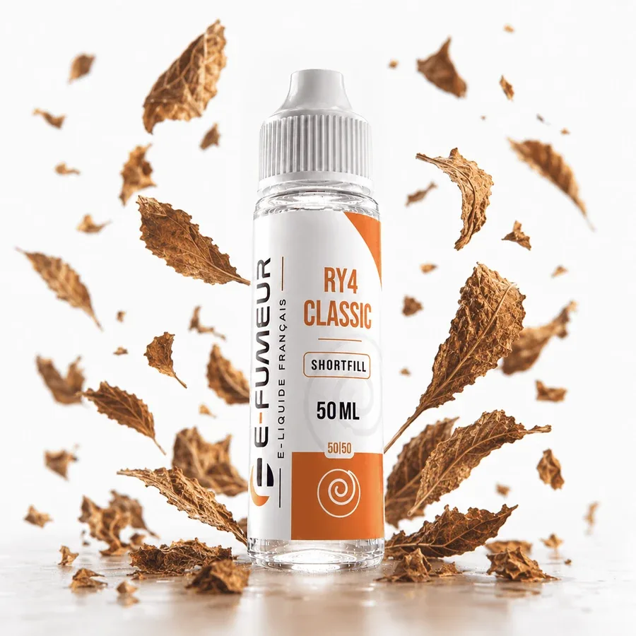 E-liquide RY4 Classic 50 mL - Essentiels (E-Fumeur)