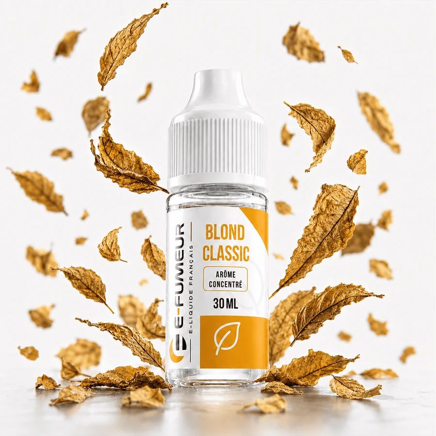 Concentré Blond Classic 30 mL - Essentiels (E-Fumeur)