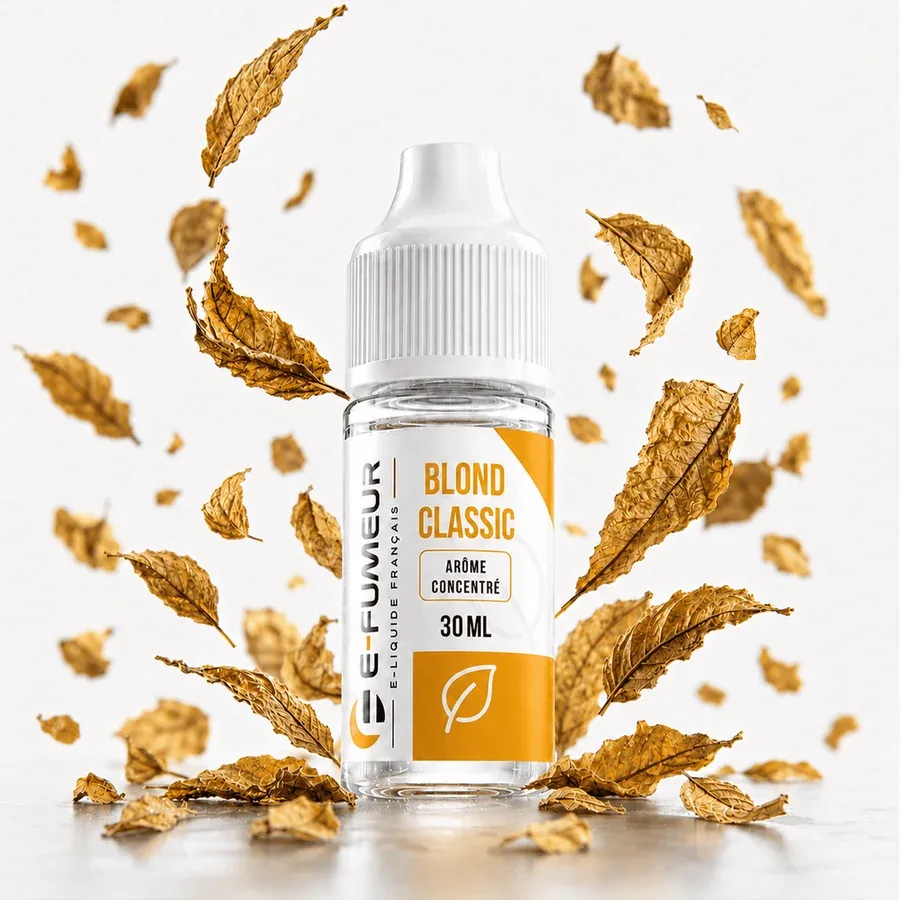Concentré Blond Classic 30 mL - Essentiels (E-Fumeur)