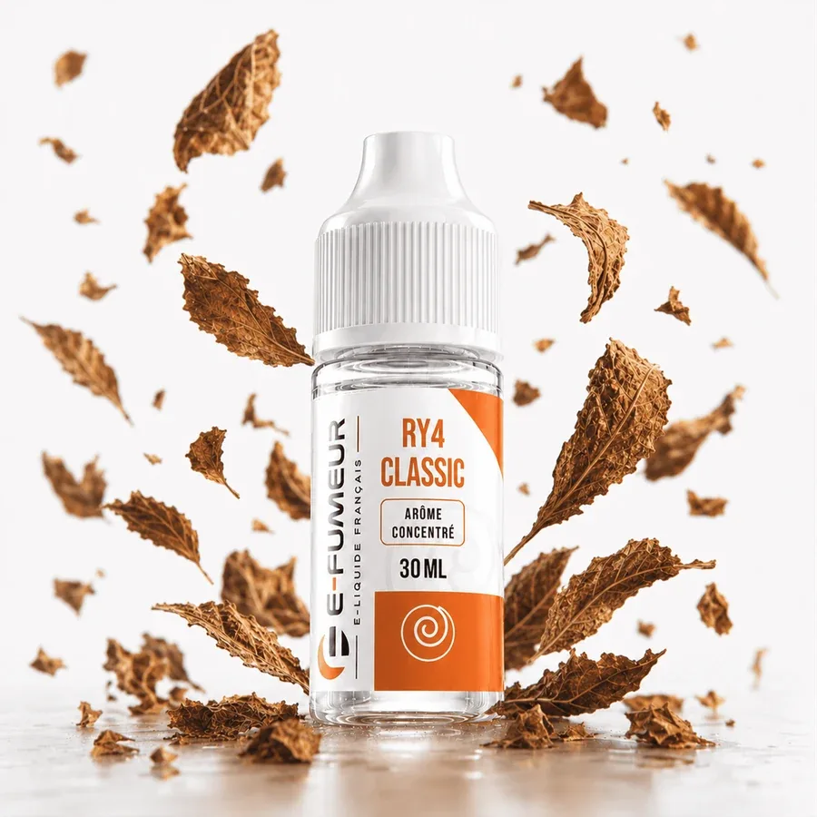 Concentré RY4 Classic 30 mL - Essentiels (E-Fumeur)