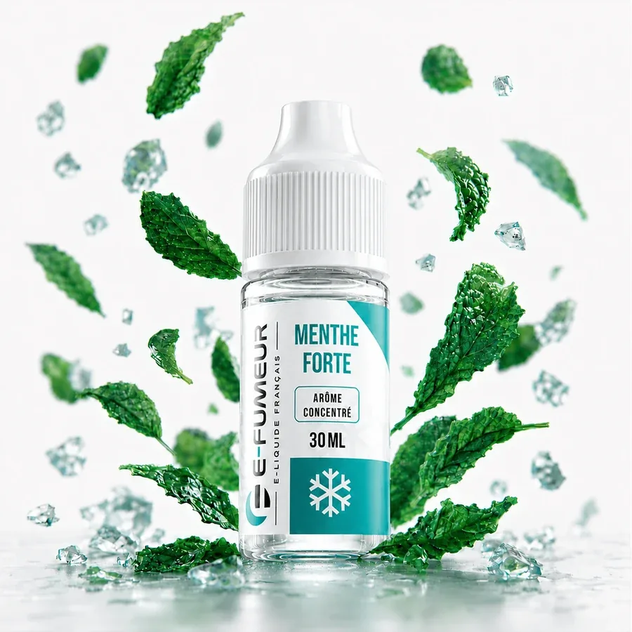 Concentré Menthe Forte 30 mL - Essentiels (E-Fumeur)