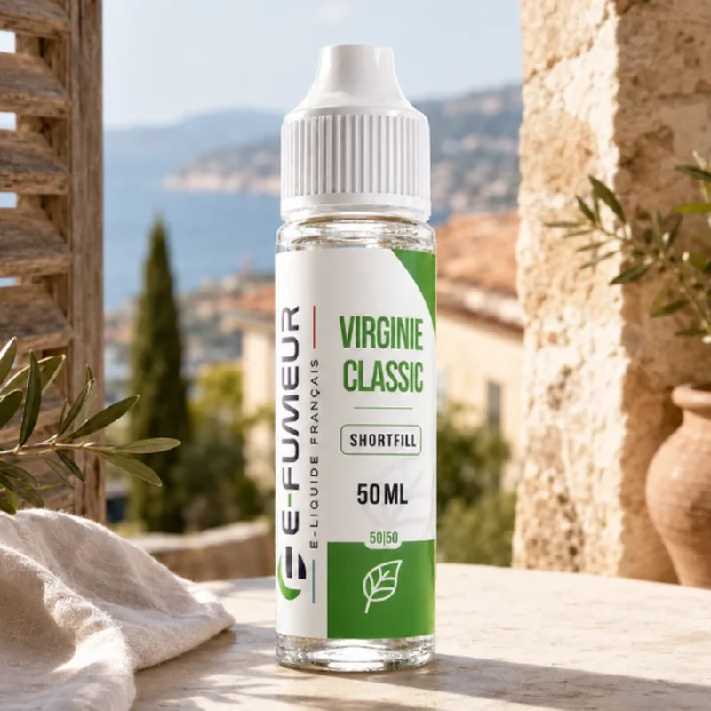 E-liquide Virginie Classic 50 mL - Essentiels (E-Fumeur)