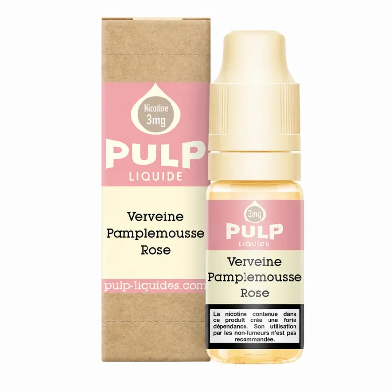 E-liquide Verveine Pamplemousse Rose 10 mL - Pulp
