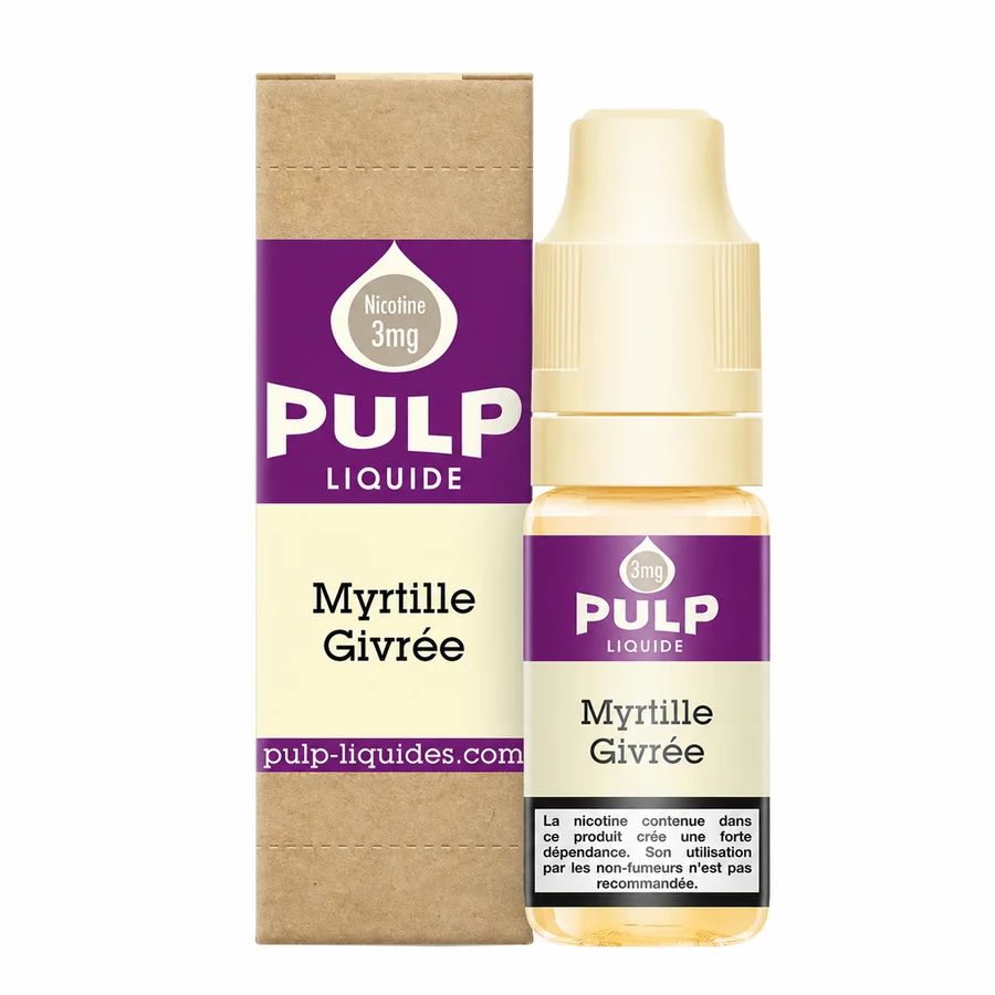 E-liquide Myrtille Givrée 10 mL - Pulp