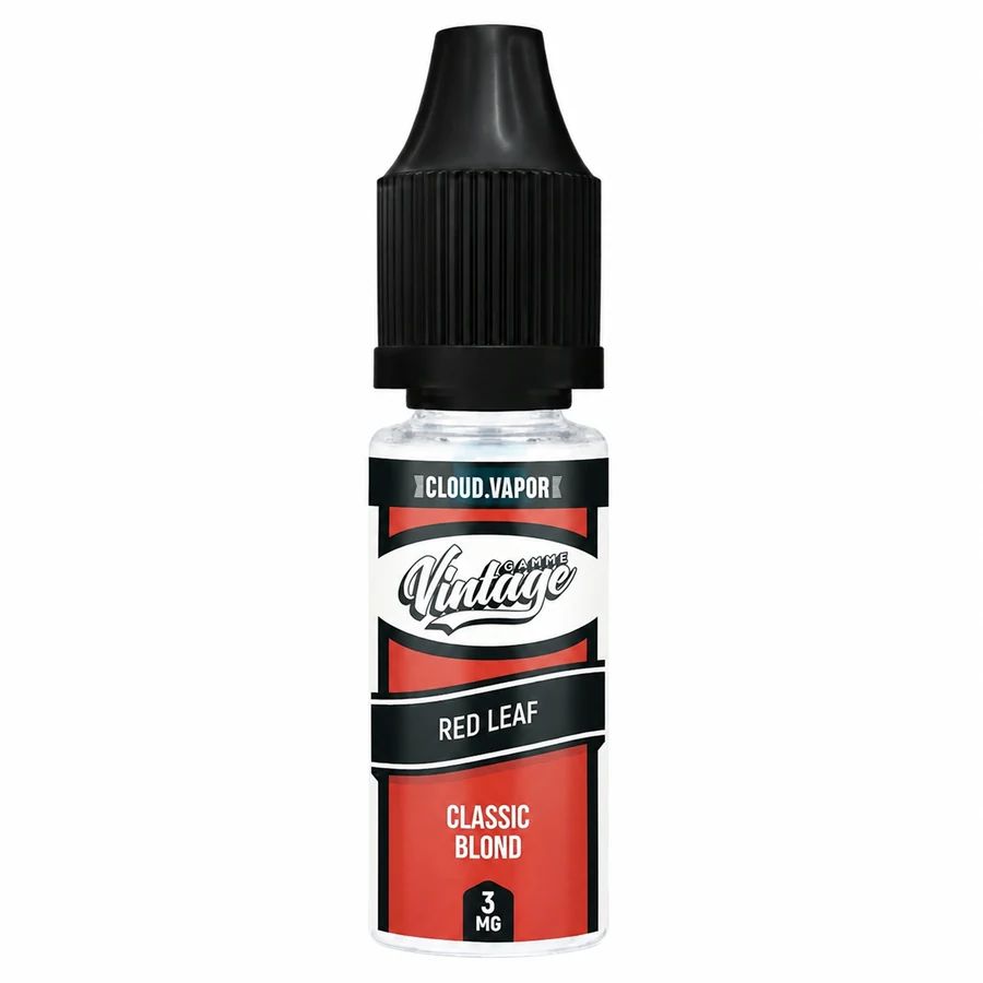 E-liquide Red Leaf 10 mL - Vintage — Cloud Vapor - Vintage