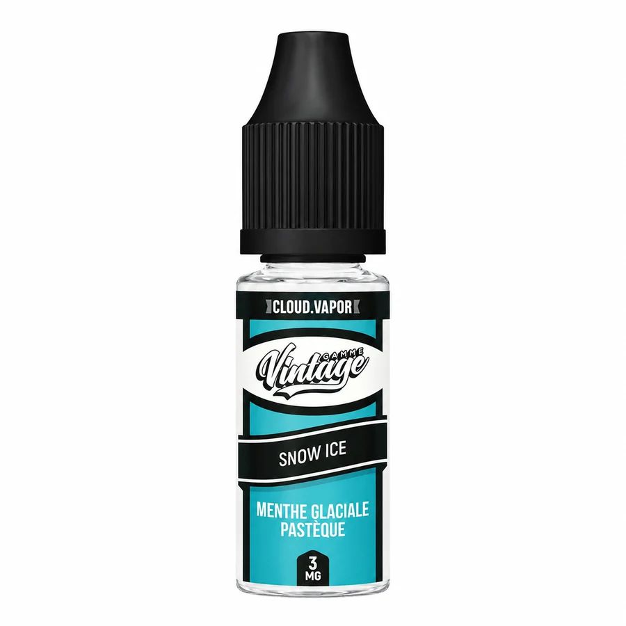 E-liquide Snow Ice 10 mL - Vintage — Cloud Vapor - Vintage