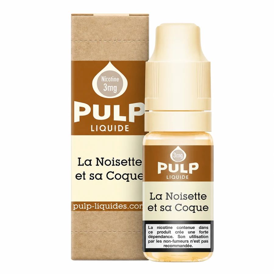 E-liquide La Noisette et sa Coque 10 mL - Pulp