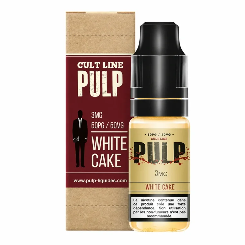 E-liquide White Cake 10 mL - Pulp