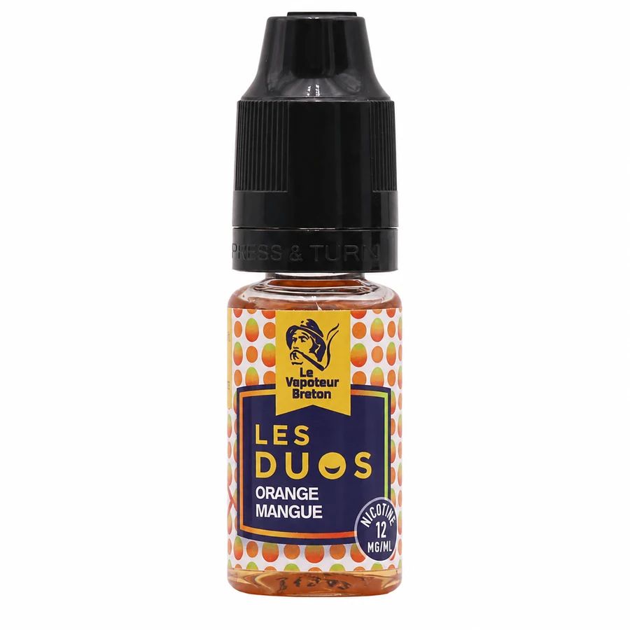 E-liquide Orange Mangue 10 mL - Le Vapoteur Breton — Le Vapoteur Breton - Les Duos