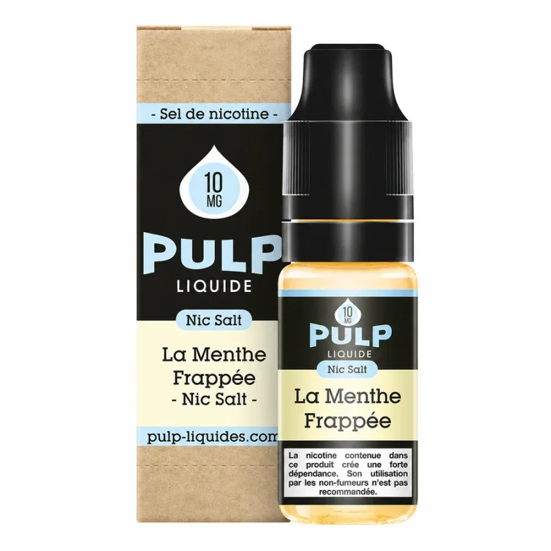 E-liquide Menthe Frappée Nic Salt 10 mL - Pulp