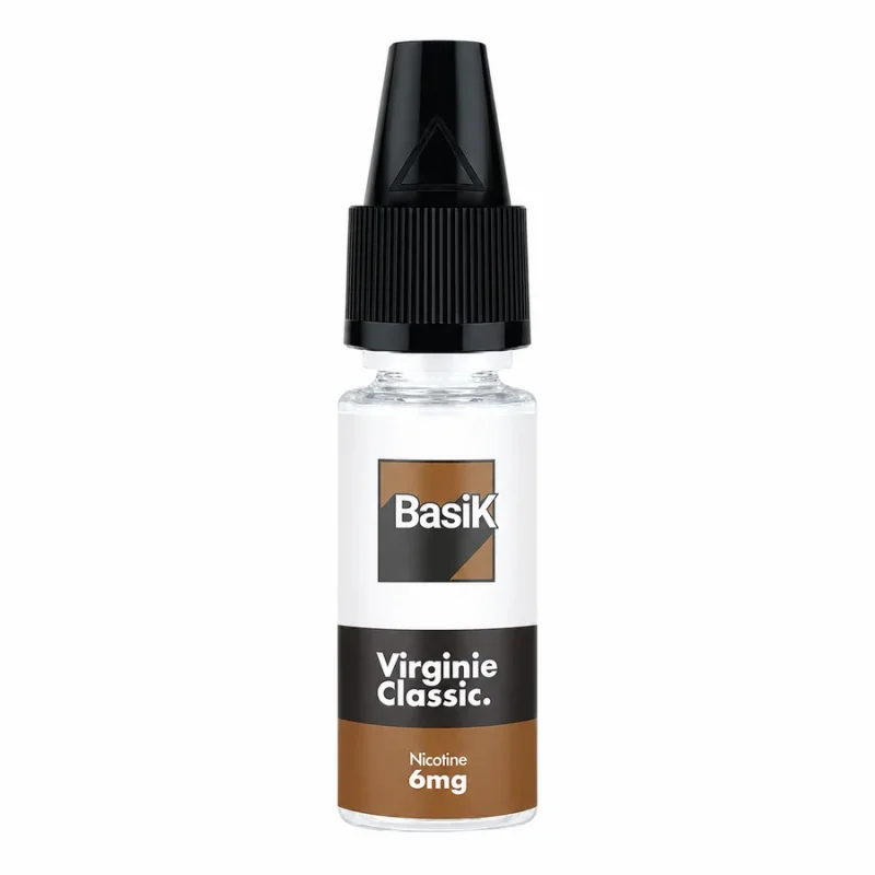E-liquide Virginie Classic 10 mL - BasiK Cloud Vapor