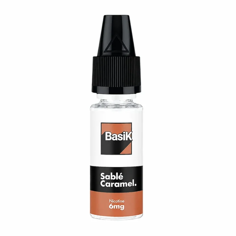E-liquide Sable Caramel 10 mL - BasiK Cloud Vapor