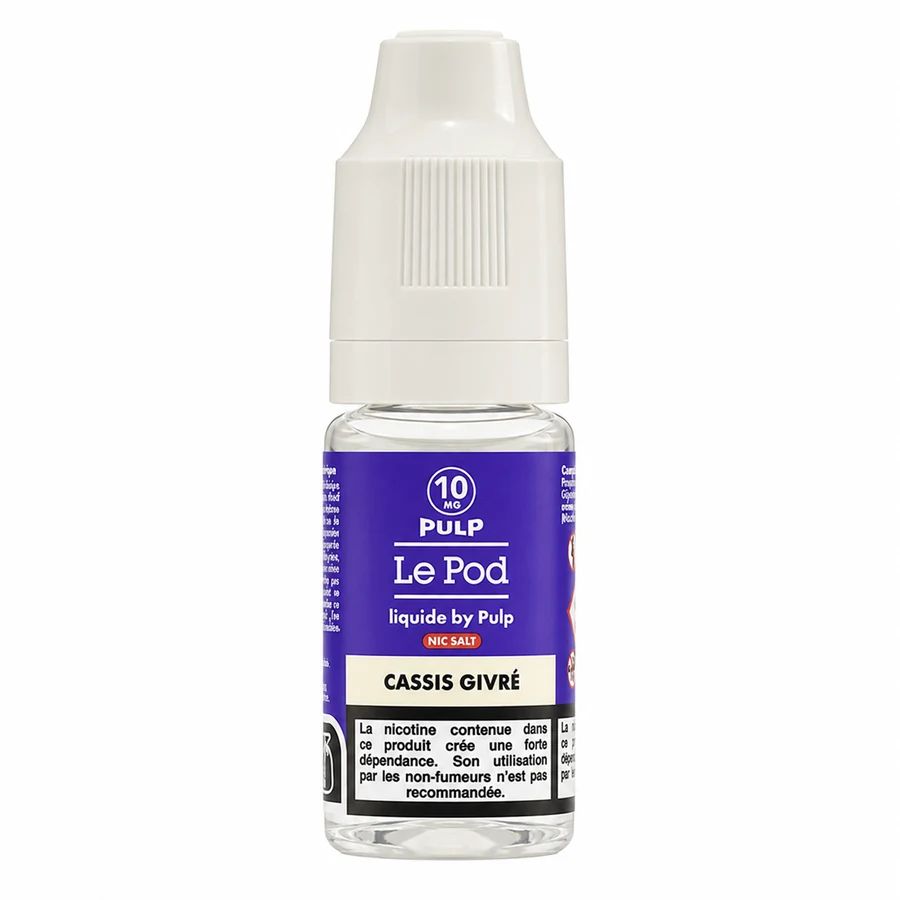E-liquide Cassis Givré 10 mL - Pulp Le Pod — Pulp - Le Pod
