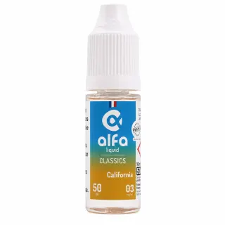 E-liquide California (50 VG) 10 mL - Alfaliquid — Alfaliquid - 50VG
