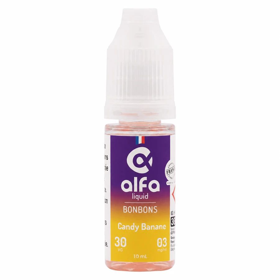 E-liquide Candy Banane (30 VG) 10 mL - Alfaliquid — Alfaliquid - 30VG