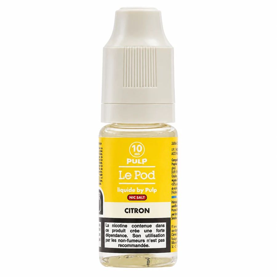 E-liquide Citron 10 mL - Pulp Le Pod — Pulp - Le Pod