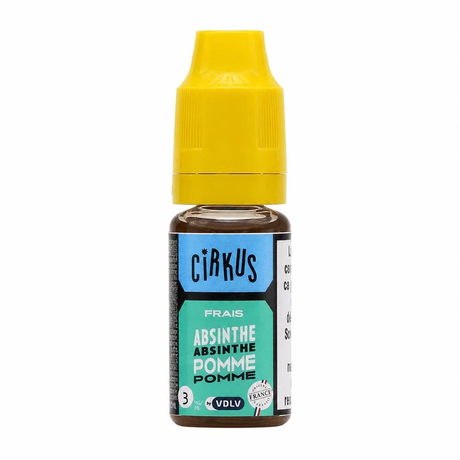 E-liquide Absinthe Pomme 10 mL - CirKus (VDLV) — VDLV - Cirkus