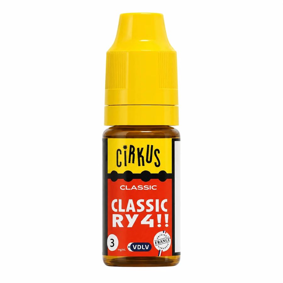 E-liquide Classic RY4 10 mL - CirKus (VDLV) — VDLV - Cirkus
