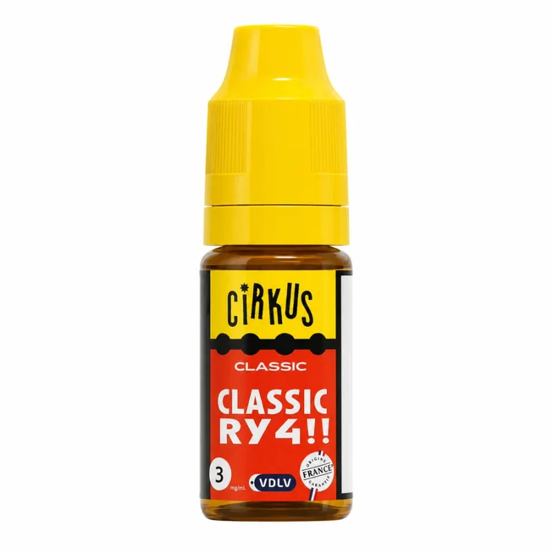 E-liquide Classic RY4 10 mL - CirKus (VDLV)