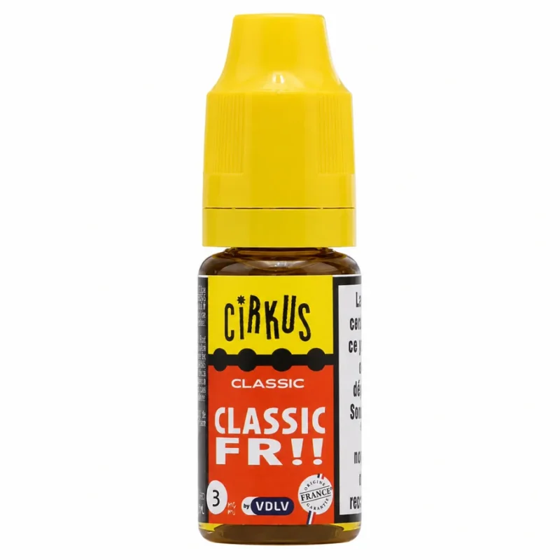 E-liquide Classic FR 10 mL - CirKus (VDLV)
