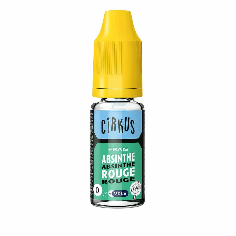 E-liquide Absinthe Rouge 10 mL - CirKus (VDLV)