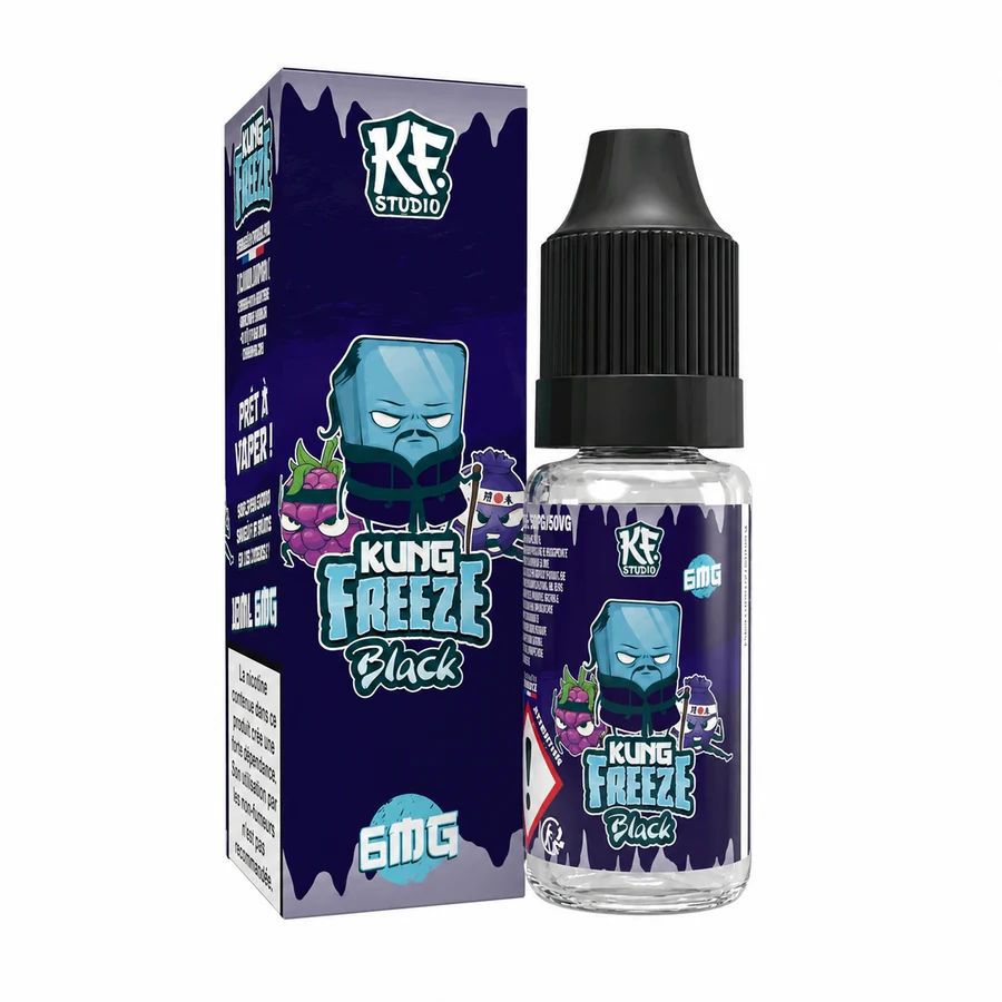 E-liquide Black 10 mL - Kung Freeze — Cloud Vapor - Kung Freeze