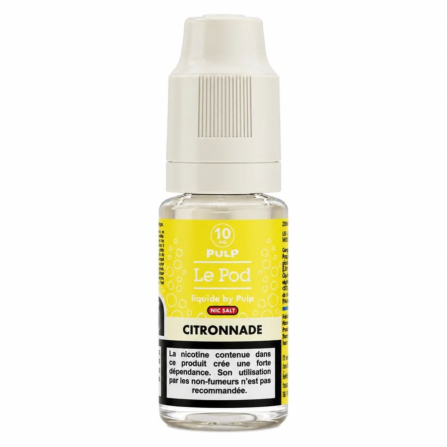 E-liquide Citronnade Fizz 10 mL - Pulp Le Pod — Pulp - Le Pod Fizz