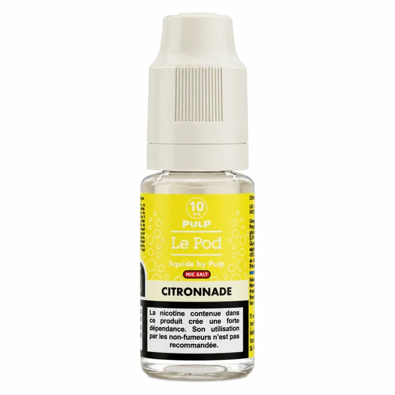 E-liquide Citronnade Fizz 10 mL - Pulp Le Pod