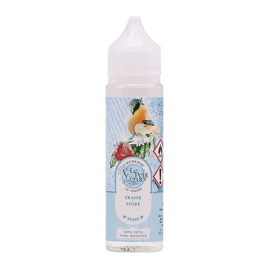 E-liquide Fraise Poire Frais 50 mL - Le Petit Verger — Savourea - Le Petit Verger