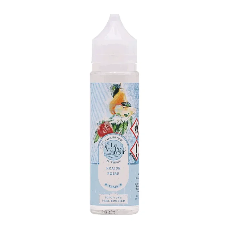 Fraise Poire Frais 50 mL, e-liquide Le Petit Verger