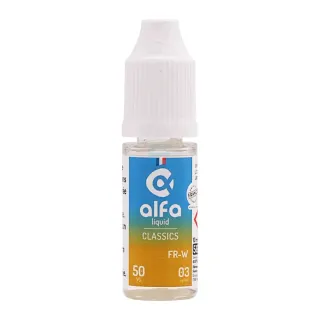 E-liquide FR-W (50 VG) 10 mL - Alfaliquid — Alfaliquid - 50VG