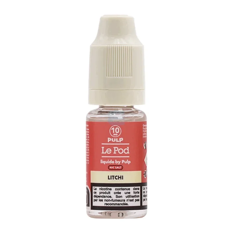 Litchi 10 mL, e-liquide Pulp Le Pod
