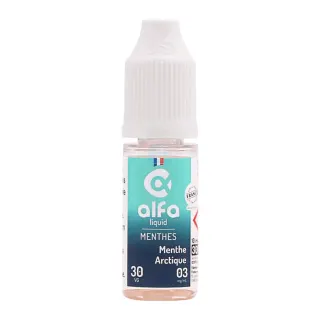 E-liquide Menthe Arctique (30 VG) 10 mL - Alfaliquid — Alfaliquid - 30VG