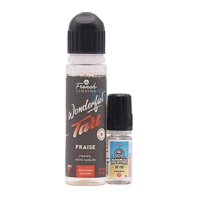 Fraise 60 mL, e-liquide Wonderful Tart (Le French Liquide)