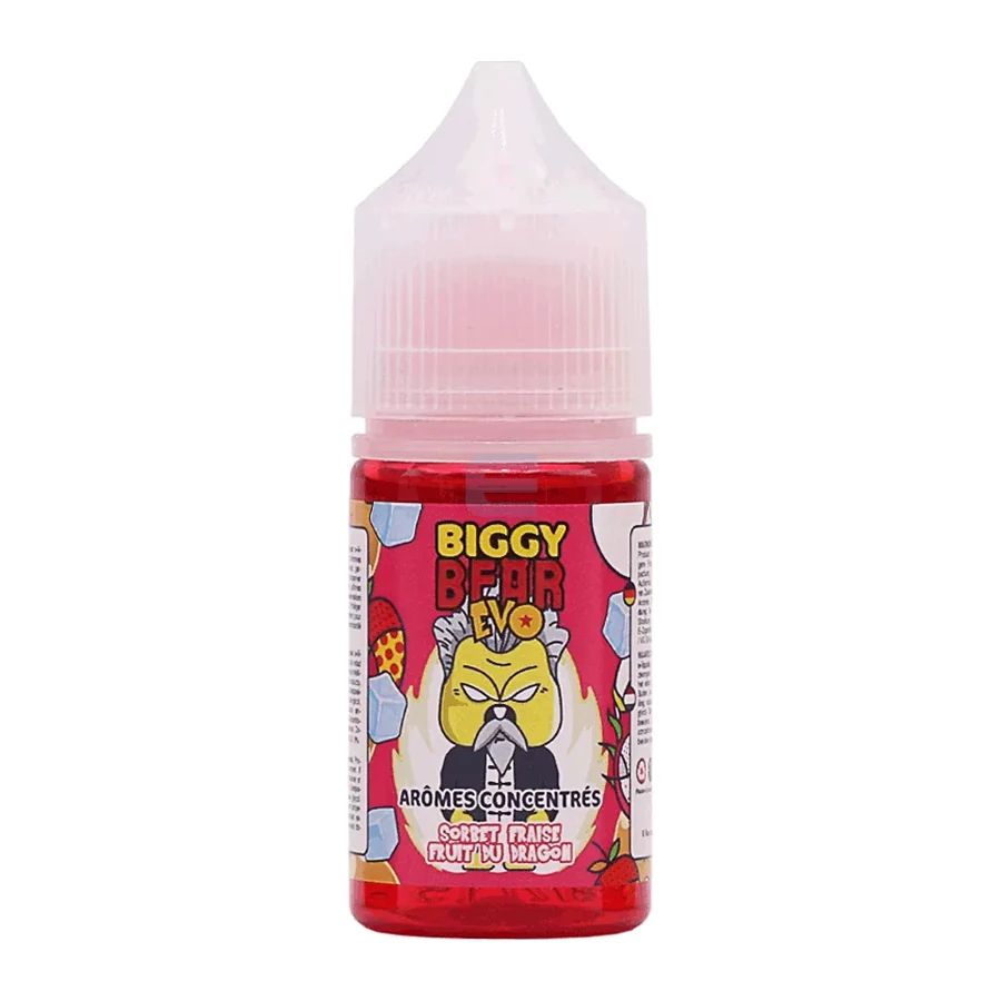 Concentré Sorbet Fraise Fruit du Dragon 30 mL - Biggy Bear Evo — Biggy Bear - Arômes DIY