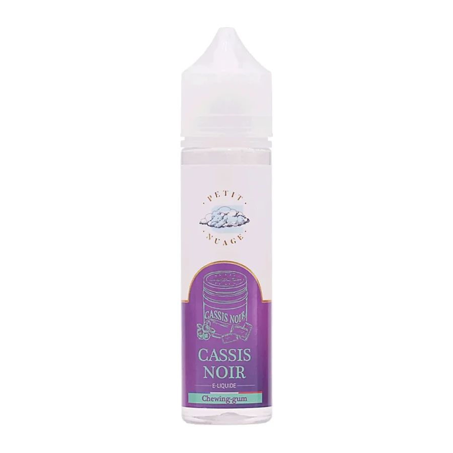 Cassis Noir 50 mL, e-liquide Petit Nuage