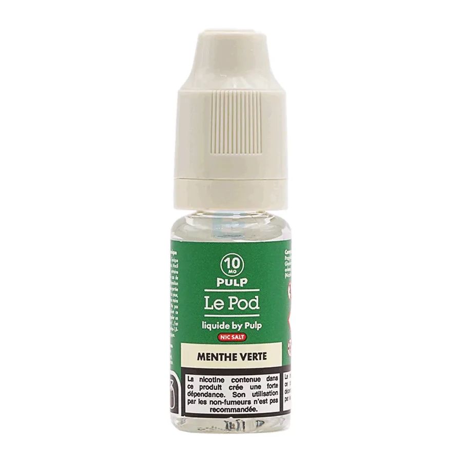 E-liquide Menthe Verte 10 mL - Pulp Le Pod — Pulp - Le Pod